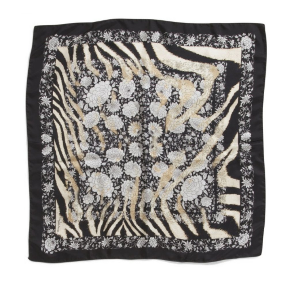 New Roberto Cavalli Silk Scarf